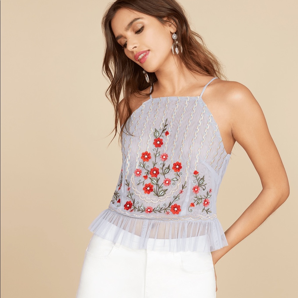 Willow & Clay Lucy Mesh tank size Small